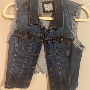 Denim vest